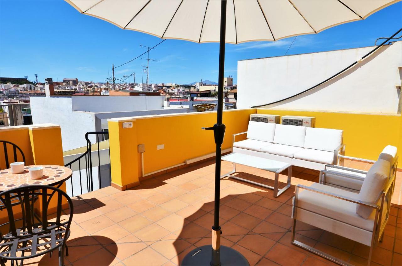 Rooftop Apartment With Three Terraces Alicante Kültér fotó