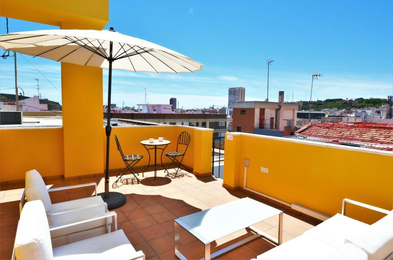 Rooftop Apartment With Three Terraces Alicante Kültér fotó